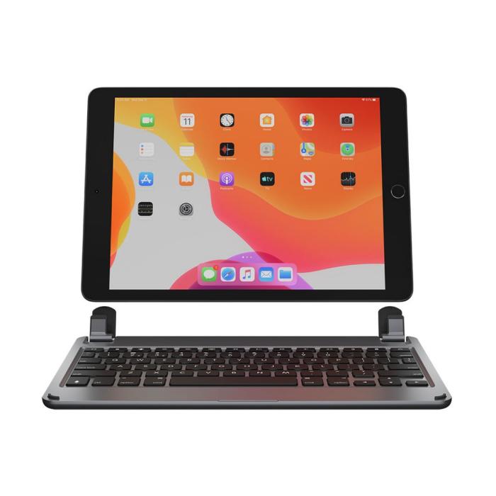 Brydge - Brydge Aluminium Tangentbord för iPad 10.2 tum Silver - Nordisk layout