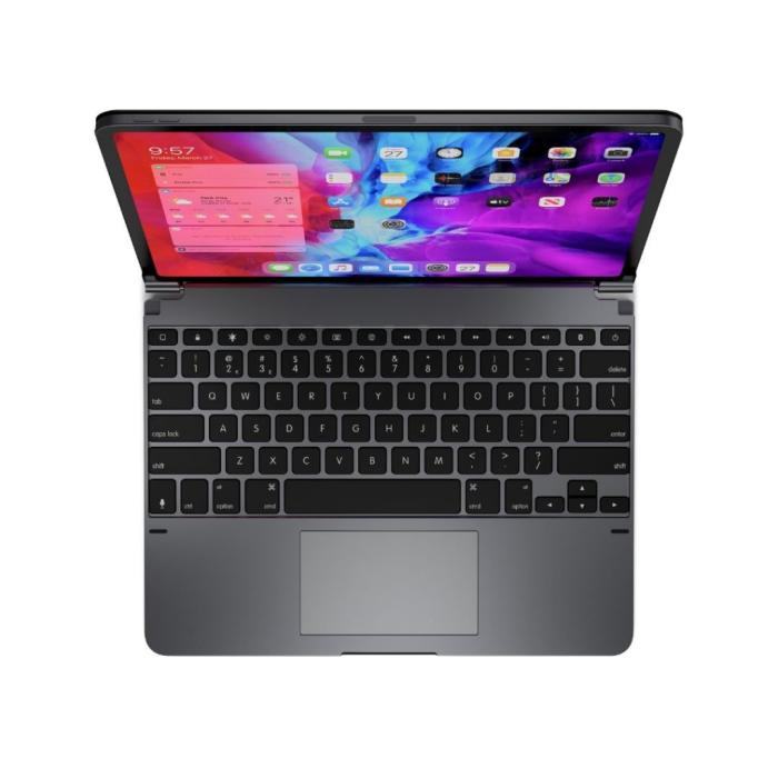 UTGATT1 - Brydge Pro + aluminiumtangentbord för 12,9-tums iPad Pro m. Trackpad