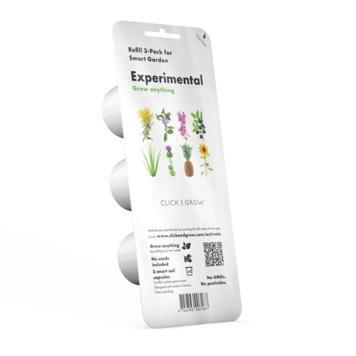 Click and Grow - Click and Grow Smart Garden Refill 3-pack - Experimental