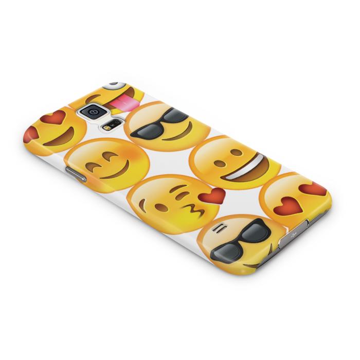 UTGATT5 - Skal till Samsung Galaxy S5 - Emoji - Smileys