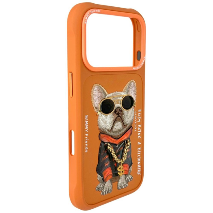 NIMMY - Nimmy iPhone 17 Pro Mobilskal Cool Dog - Orange