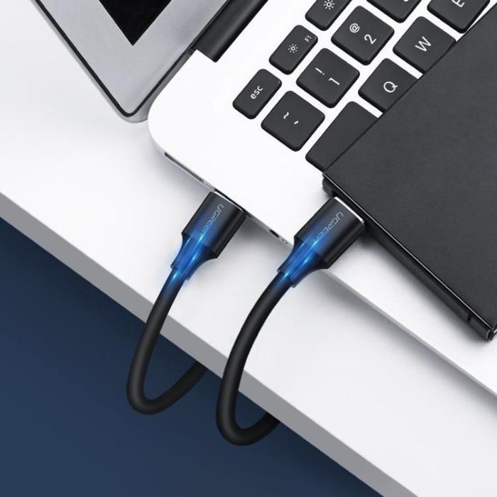 Ugreen - Ugreen USB 2.0 Male Till USB 2.0 Male Kabel 0.5 m - Svart
