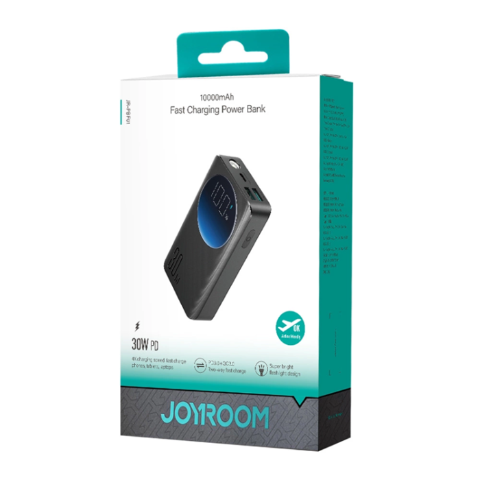 Joyroom - Joyroom Powerbank 10000mAh 30W - Svart