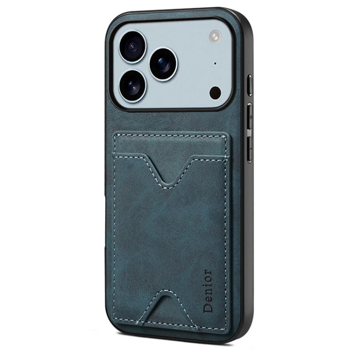 DENIOR - DENIOR iPhone 17 Pro Max Mobilskal Kickstand Korthållare
