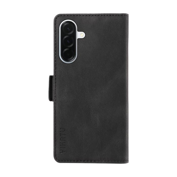 YIKATU - YIKATU Samsung Galaxy A37 Plånboksfodral Konstläder Skydd - Svart