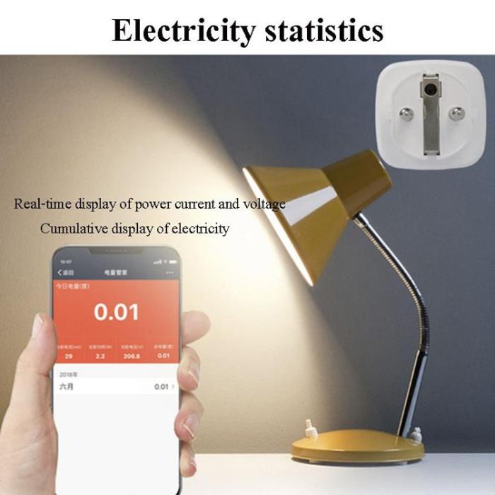 A-One Brand - Smart Home Plug WiFi 20A EU - Vit