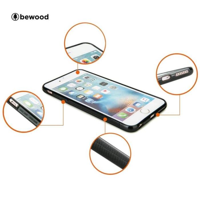 Bewood - Bewood Galaxy S23 Ultra Mobilskal Mountains Imbuia - Brun