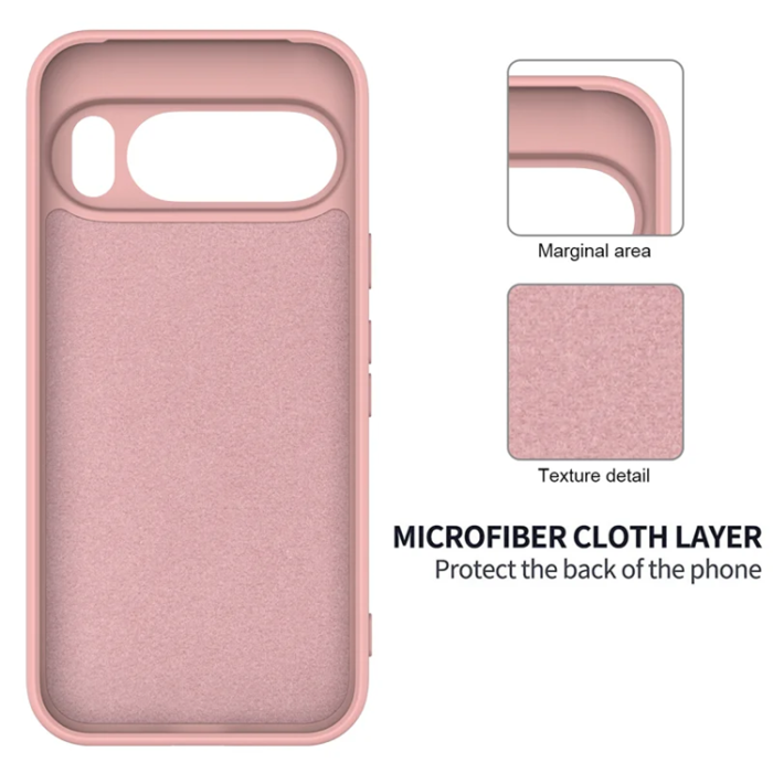 A-One Brand - Google Pixel 10 Pro Mobilskal Liquid Silikon - Rosa