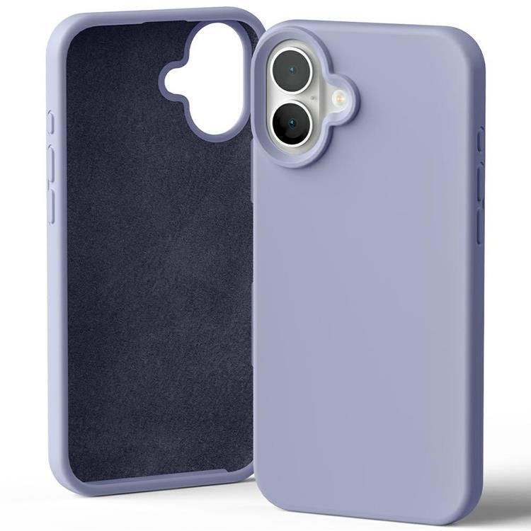 Mercury iPhone 16 Plus Mobilskal Silikon - Lavendel | 2353 | AlltMobil