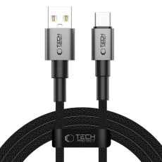 Tech-Protect - Tech-Protect USB-A Till USB-C kabel Ultraboost 200CM 15W - Grå