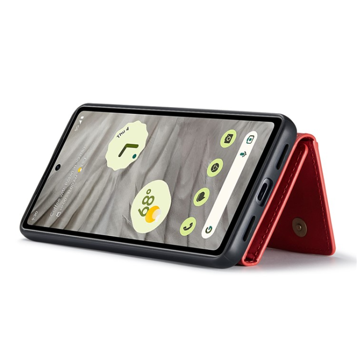 DG.MING - DG.MING Google Pixel 7A Plånboksfodral M2 2-in-1 - Röd