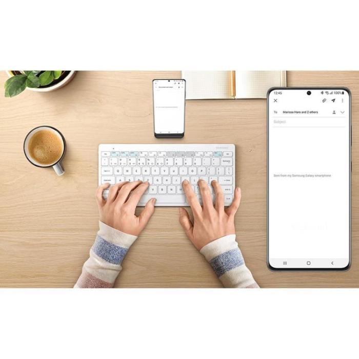 UTGATT5 - Samsung Smart Trådlöst bluetooth Tangentbord - Vit
