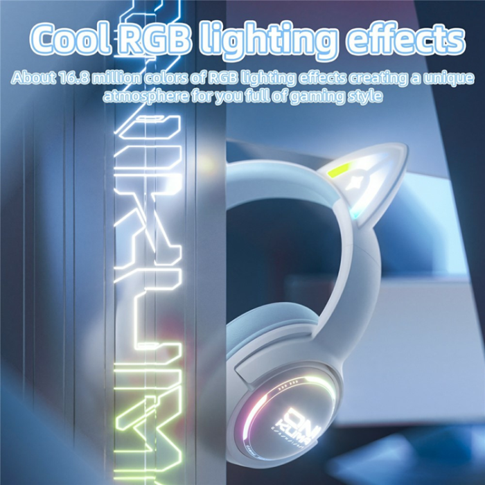 ONIKUMA - ONIKUMA Over-Ear Trådlösa Hörlurar Bluetooth Cat Ear GT838