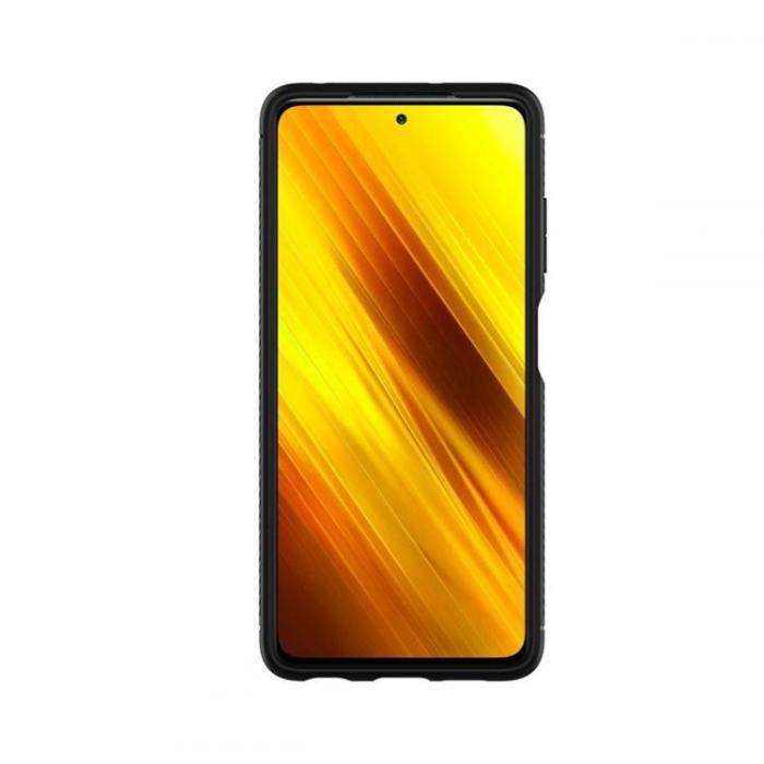 Spigen - Spigen Rugged Armor Skal Xiaomi Poco X3 / X3 Pro / X3 NFC - Matte Svart