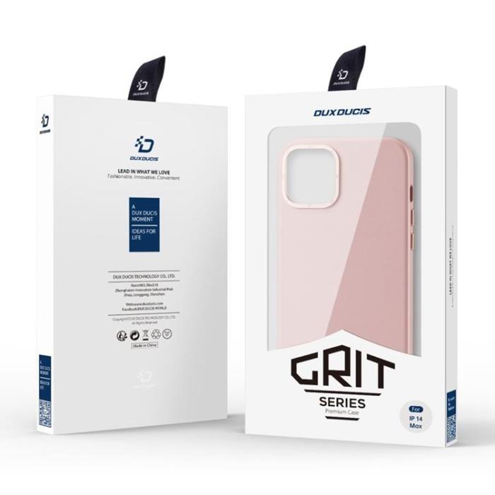 Dux Ducis - Dux Ducis iPhone 14 Skal MagSafe Grit - Rosa