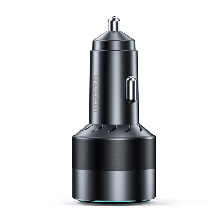 Choetech - Choetech Billaddare 63W USB-C USB-A - Svart
