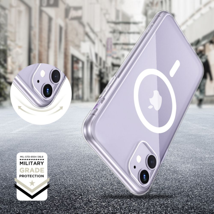 Tech-Protect - Tech-Protect iPhone 11 Mobilskal Magsafe Flexair - Clear