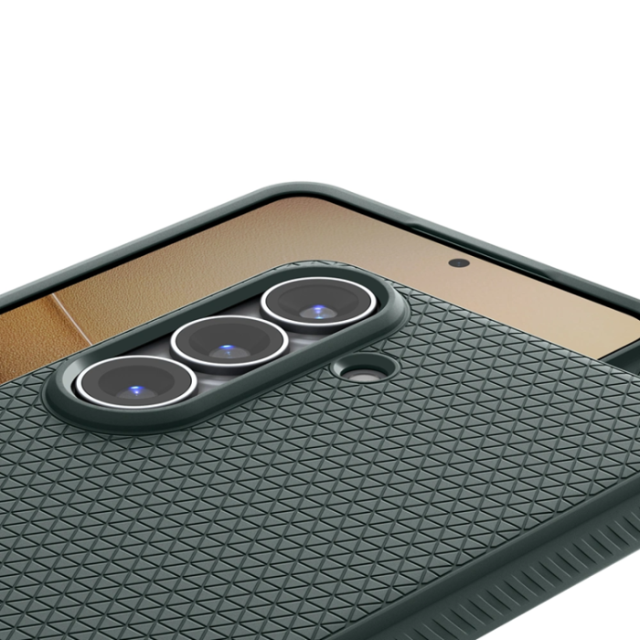 Spigen - Spigen Mobilskal För Galaxy S26 Plus Magsafe Liquid Air - Abyss Grön