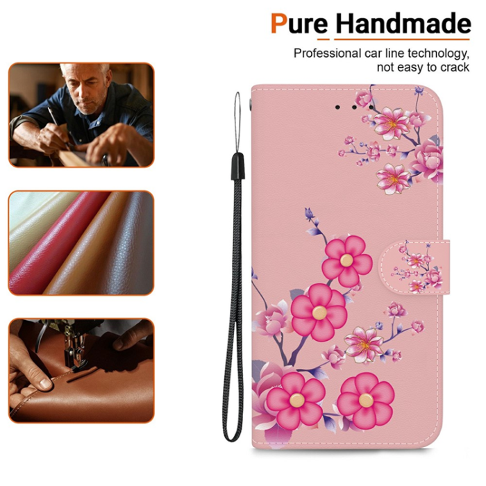 A-One Brand - Sony Xperia 1 VII Plånboksfodral Pattern Printing - Sakura