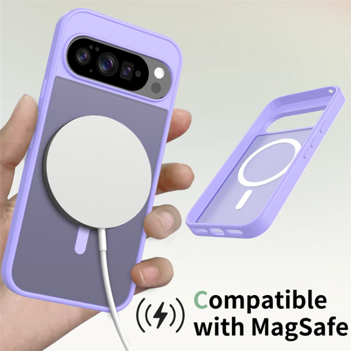 A-One Brand - Google Pixel 10 Pro XL Mobilskal MagSafe Skin Touch - Lila