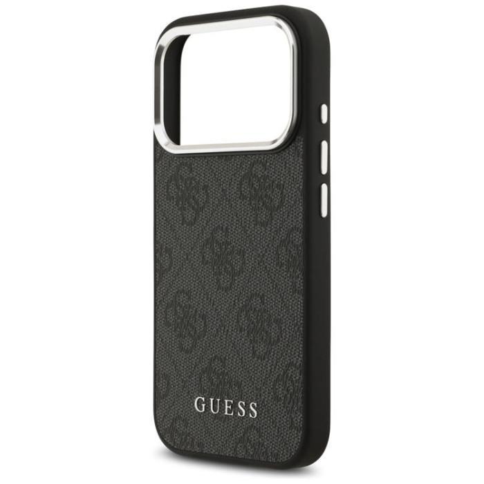 Guess - Guess iPhone 17 Pro Max Mobilskal MagSafe 4G Classic Logo - Svart