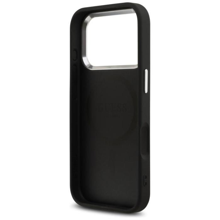 Guess - Guess iPhone 17 Pro Max Mobilskal MagSafe 4G Classic Logo - Svart