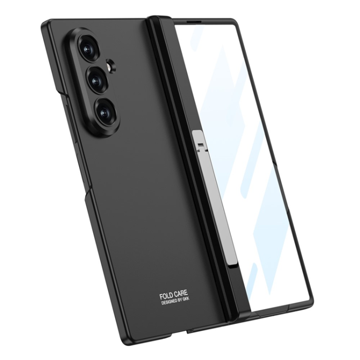 GKK - GKK Galaxy Z Fold 7 Mobilskal Hinge Kickstand - Grön