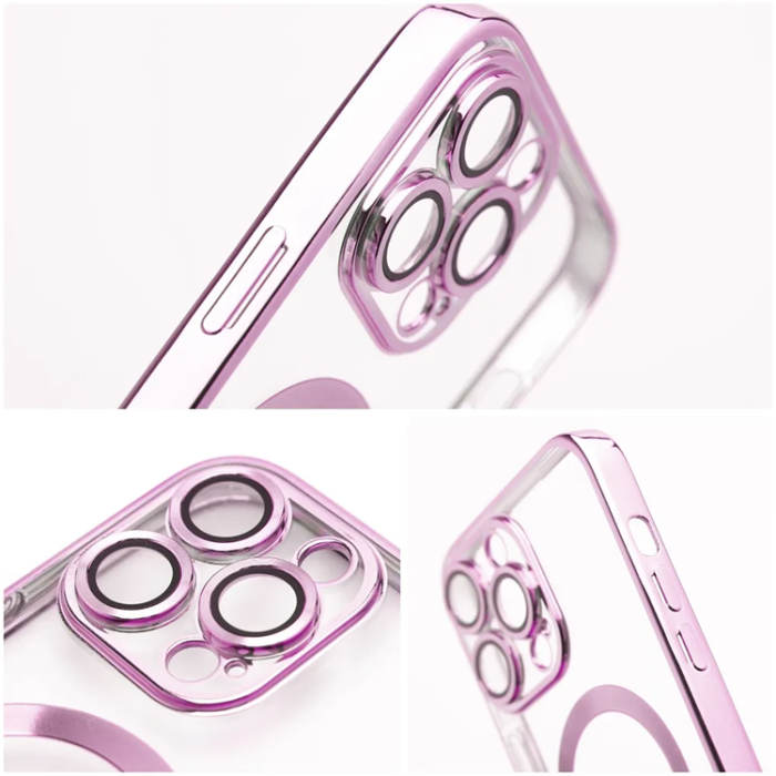 A-One Brand - Galaxy S25 Edge Mobilskal Magsafe Electro Mag - Rose Guld
