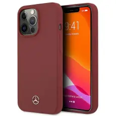Mercedes - Mercedes Silicone Line Skal iPhone 13 Pro Max - Röd