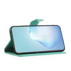 OEM - Samsung Galaxy A57 Pl&aring;nboksfodral Konstl&auml;der Uggla Tr&auml;d - Cyan