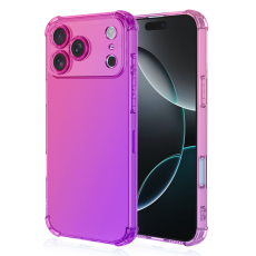A-One Brand - iPhone 17 Pro Mobilskal Gradient Färg Anti-Drop - Rosa/Lila