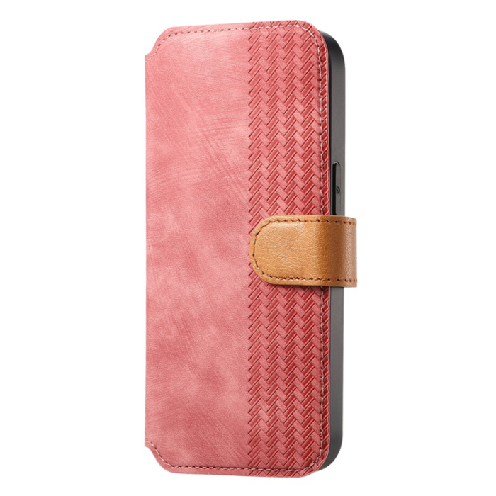 A-One Brand - Plånboksfodral För iPhone 17 Armband Kickstand - Rosa