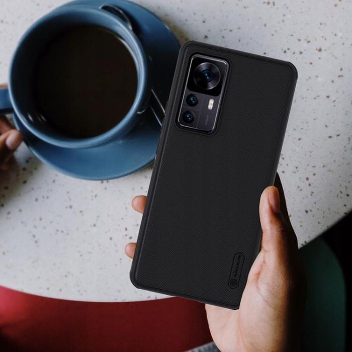 UTGATT1 - Nillkin Xiaomi 12T Skal Frosted Shield - Svart