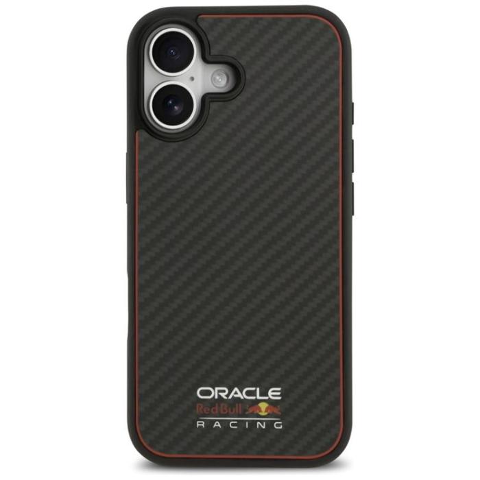 Red Bull - Red Bull iPhone 17 Mobilskal MagSafe Kevlar Logo Matt - Svart