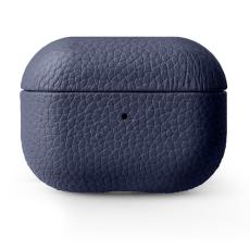Melkco - MELKCO Fodral f&ouml;r Apple AirPods Pro &Auml;kta l&auml;der PC Bl&aring;