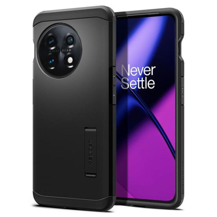 UTGATT - Spigen Oneplus 11 5G Mobilskal Tough Armor - Svart