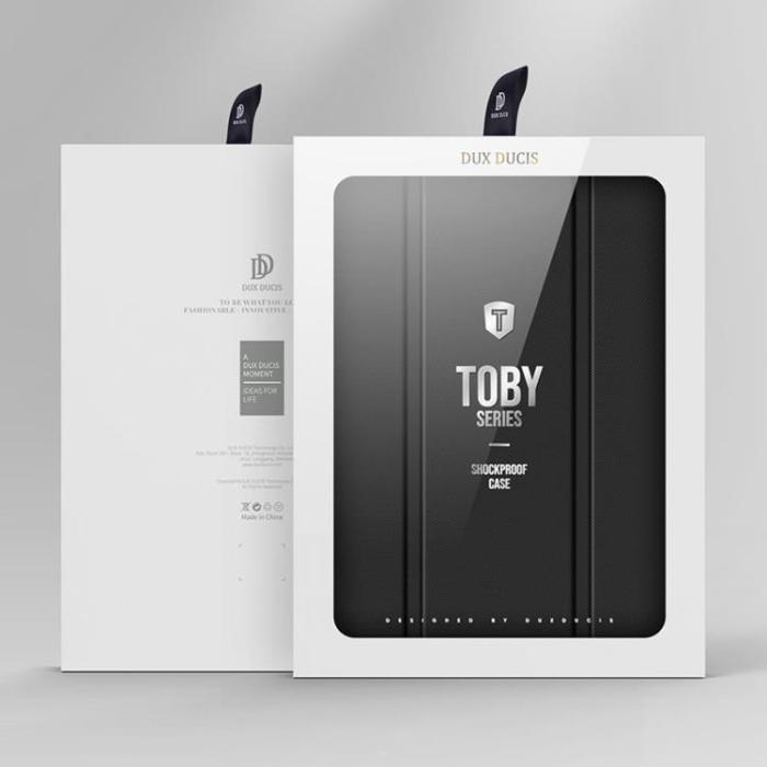 UTGATT1 - Dux Ducis Realme Pad 10.4 Fodral Toby Armored med Pennhållare - Svart