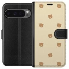 iSecrets - Pl&aring;nboksfodral till Google Pixel 9 Pro XL med Bj&ouml;rnm&ouml;nster