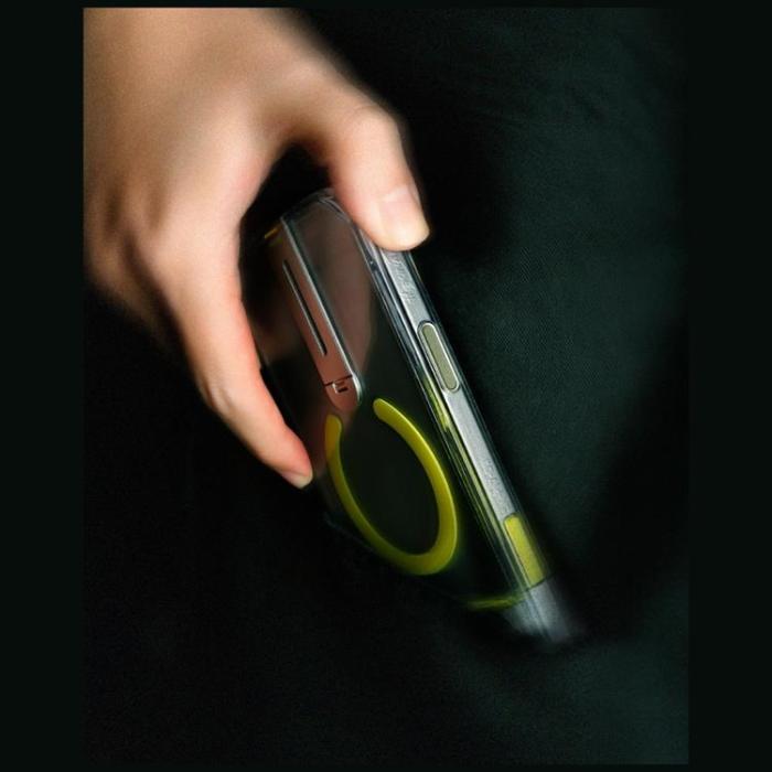 Skinarma - Skinarma iPhone 16 Pro Max Mobilskal MagSafe Helix 360 - Titanium
