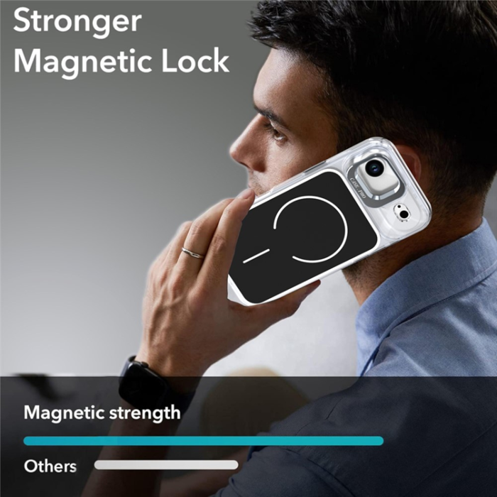 A-One Brand - iPhone Air Mobilskal MagSafe Lens Kickstand TPU + PC