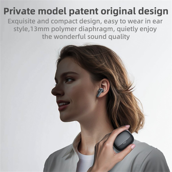 Yesido - YESIDO TWS Trådlösa Bluetooth 5.3 Hörlurar In-ear TWS26 - Svart