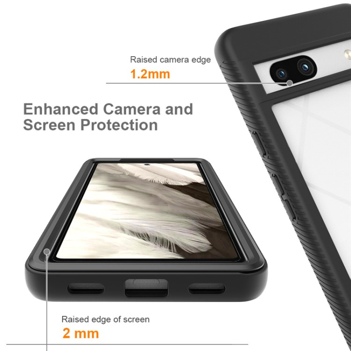 A-One Brand - Google Pixel 7A Mobilskal Gradient 3-in-1 - Svart