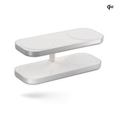 ZENS - ZENS Tr&aring;dl&ouml;s Laddare Quattro Pro 4 Qi2 Vit