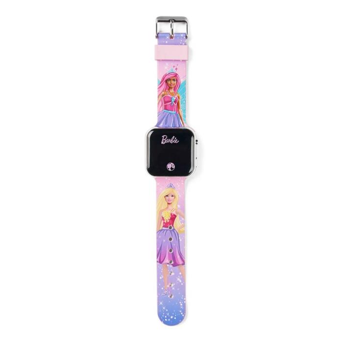 ACCUTIME - ACCUTIME Klocka LED Barbie