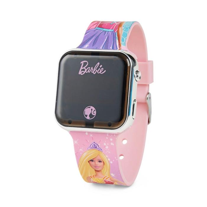 ACCUTIME - ACCUTIME Klocka LED Barbie
