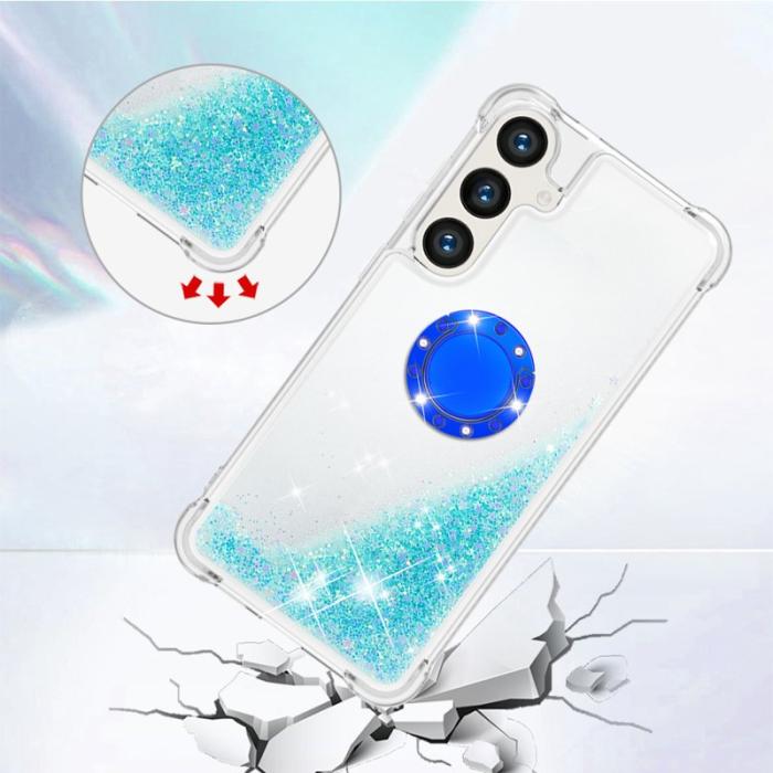 OEM - Mobilskal för Samsung Galaxy S26 Plus TPU Kickstand - Blå