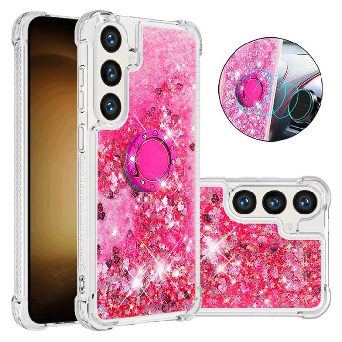OEM - Mobilskal för Samsung Galaxy S26 Plus TPU Kickstand - Rosa
