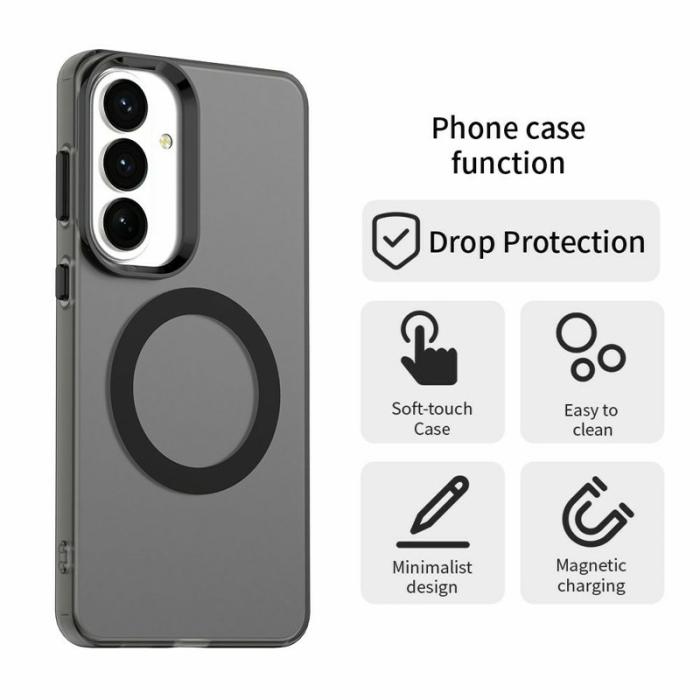 OEM - Mobilskal för Samsung Galaxy S26 Plus Magnetiskt Anti Drop - Svart