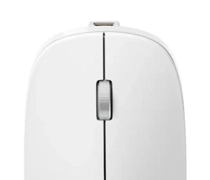 ALOGIC - Alogic Echelon Bluetooth USB-C Laddningsbar Mus med 4 Tangenter - Vit