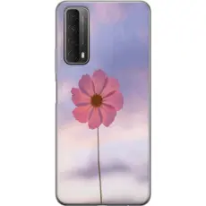 Gustaf - Mobilskal till Huawei P smart 2021 med Rosa blomma